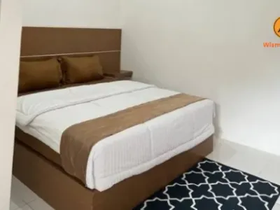 Hotel Murah di Kuala Kurun - Kamar Double Bed Wisma Apollo